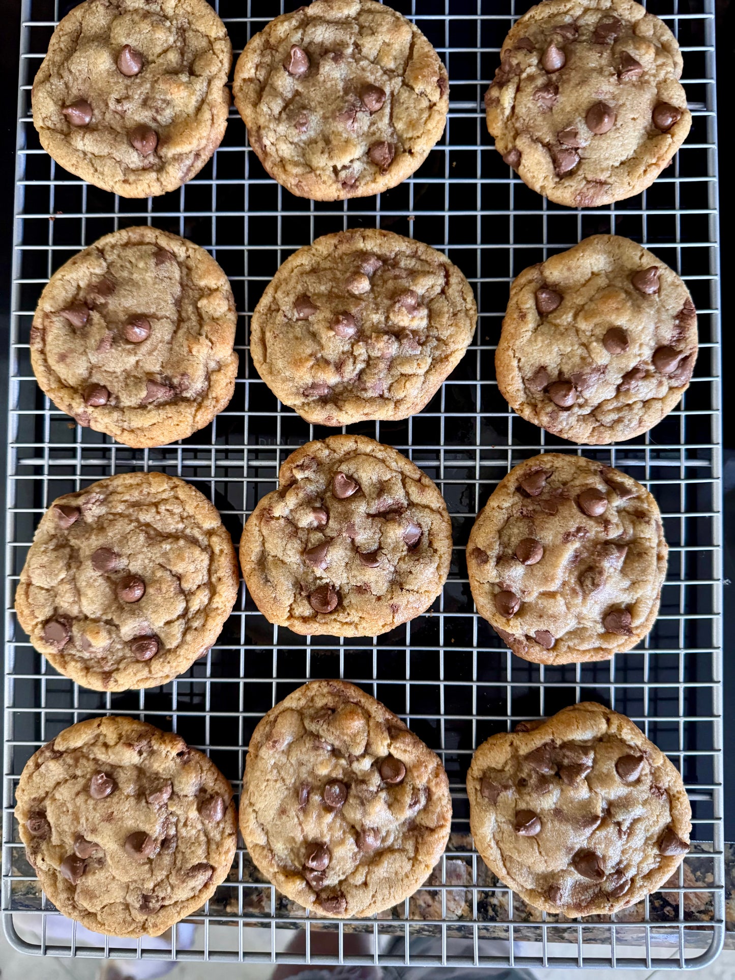 Browned Butter Chocolate Chip Cookies - 1/2 Dozen